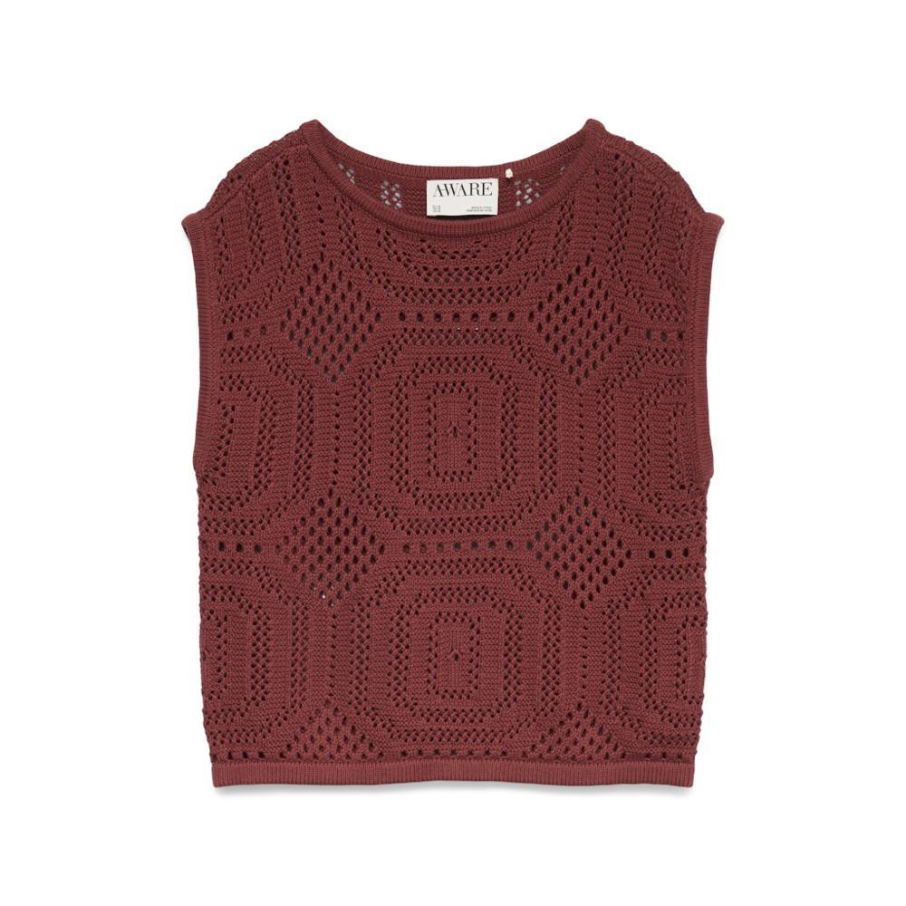 Vero Moda Baylee Boatneck Crochet Top